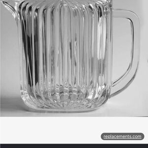 Vintage Villeroy & Bosh Crystal Pitcher, 32 oz.